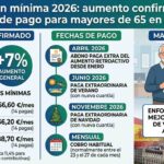 Pensión mayores de 65: incremento y fechas en España