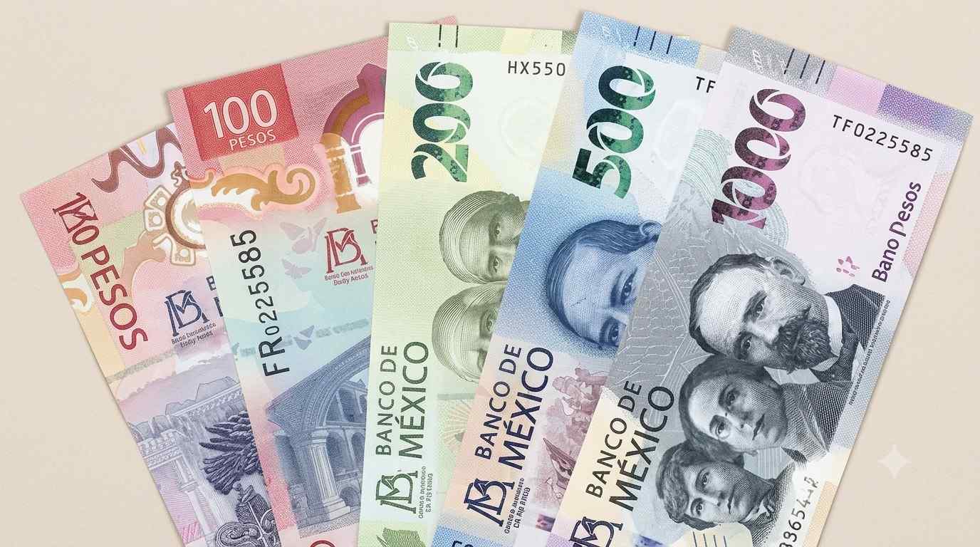 Billete falso en México 2026